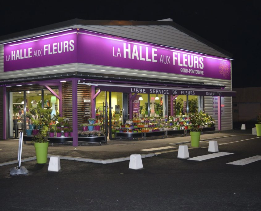 LA HALLE AUX FLEURS Le fleuriste